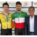 I COMPLIMENTI DEL PRESIDENTE DELLA LEGA CICLISMO, PELLA, PER L’ARGENTO E BRONZO MONDIALE A CRONO